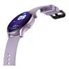 Smartwatch Zeblaze Btalk 3 Plus – 1,39 palca (3,53 cm) IPS 360×360 px, dotykový displej, silikónový náramok, fialová