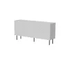 Komoda Cama Meble LUCCA 3D 165x40x80 cm, biela, korpus z drevotriesky