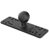 RAM Mounts RAM-111BU univerzálny guľový držiak pre námornú elektroniku, guľa 1,5″ veľkosť C, doska 6,25 x 2″