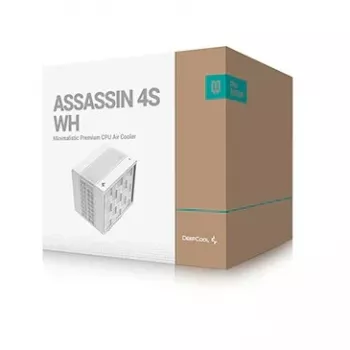 DeepCool ASSASSIN 4S WH procesorový vzduchový chladič 14 cm biela 1 ks