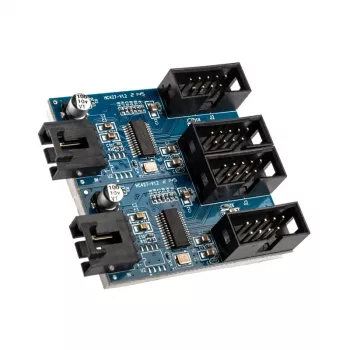 USB 2.0 hub Akasa AK-CBUB64-30BK 1-na-4-port USB 2.0