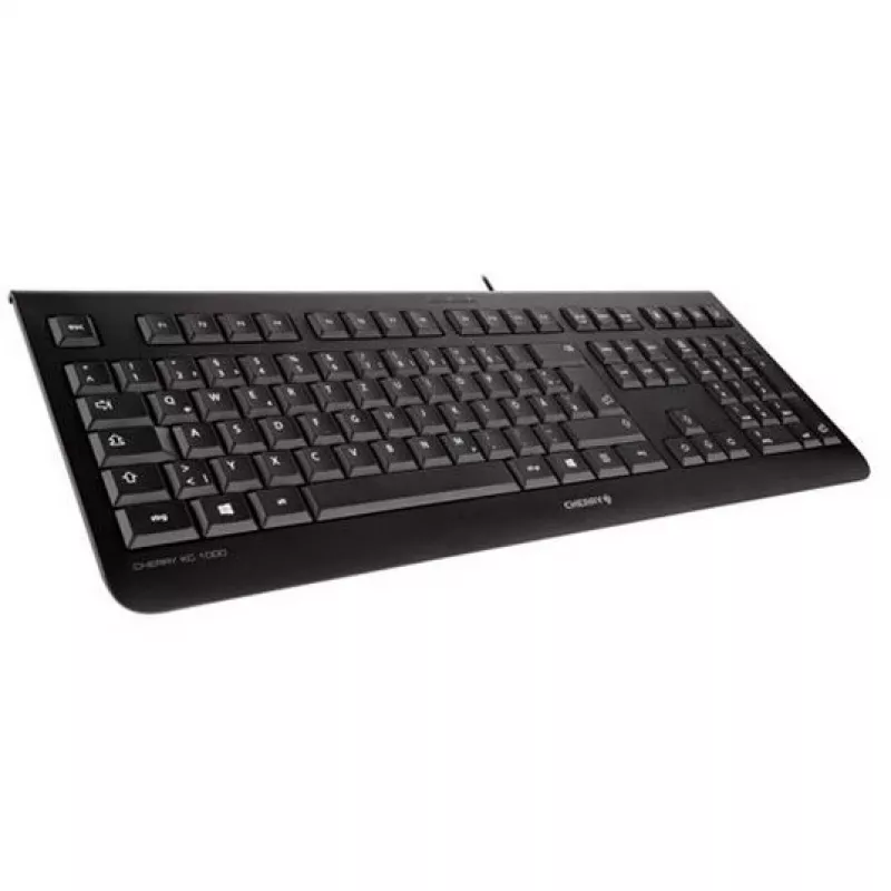 CHERRY KC 1000 klávesnica kancelárska USB QWERTY španielska čierna
