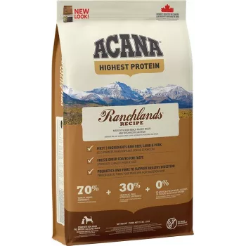 ACANA Highest Protein Ranchlands - suché krmivo pre psov - 11,4 kg