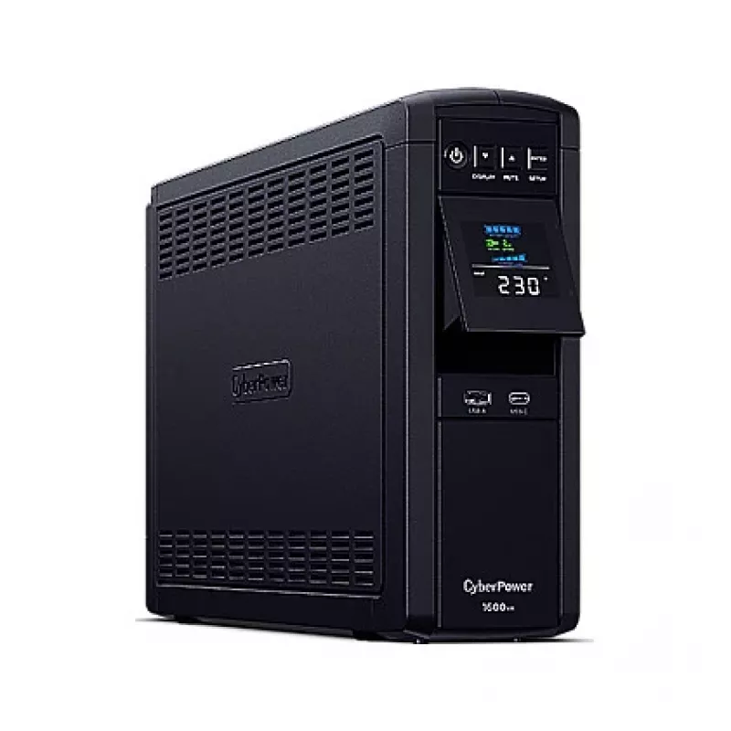 CyberPower CP1600EIPFCLCD neprerušiteľný zdroj napájania (UPS) Line-Interactive 1,6 kVA 1000 W 6 AC výstupov