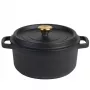 Liatinový hrniec na dusenie Russell Hobbs 24 cm, čierny