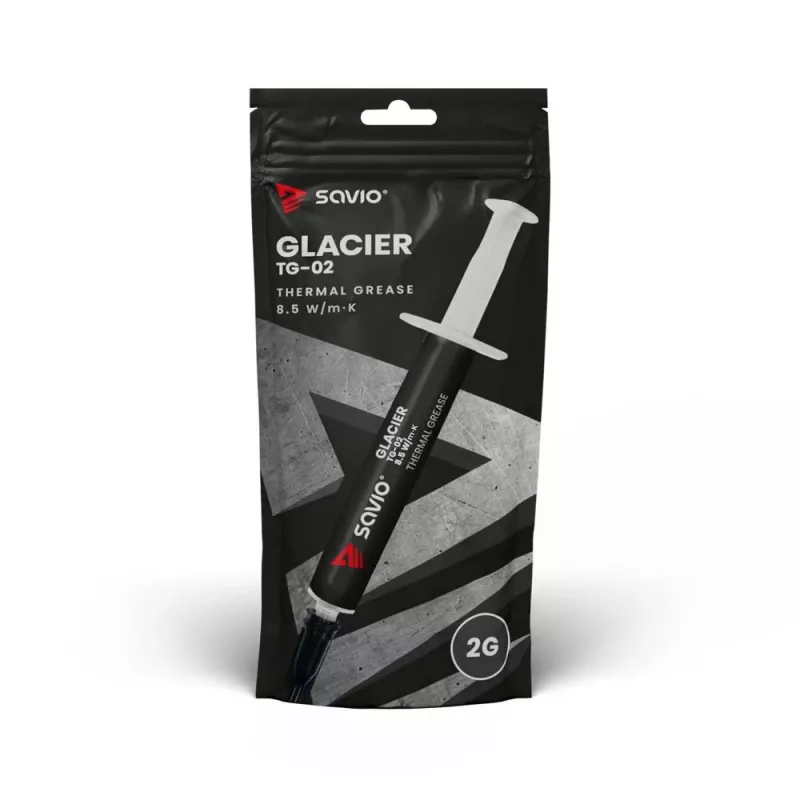 Teplovodivá pasta SAVIO TG-03 13,5 W/m·K, 2 g — teplovodivá pasta