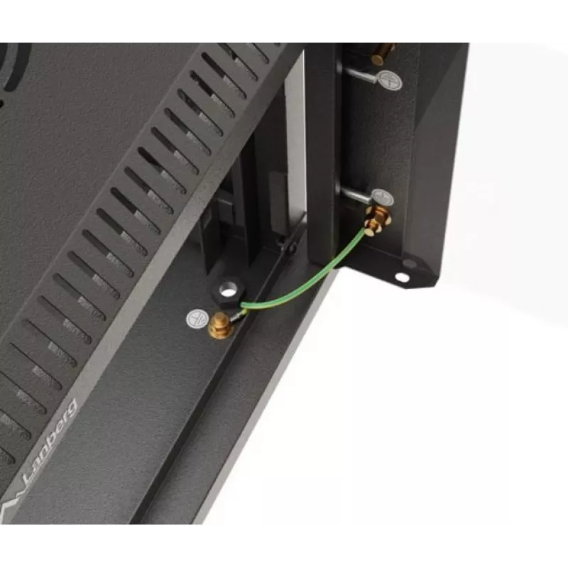 Nástenný rack Lanberg WF11-3306-10B 6U čierny nosnosť 30 kg