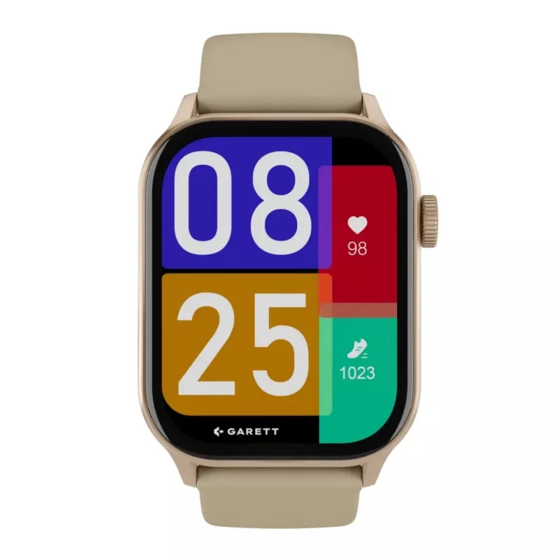 Smartwatch Garett Activity 3 zlatý — Garett Activity 3, zlatá farba