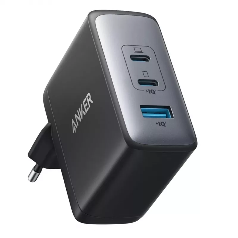 Anker Powerport 736 Nano II univerzálna čierna AC rýchle nabíjanie do interiéru