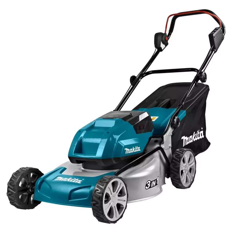 Makita DLM460PT2 kosačka ručná kosačka akumulátorová čierna, modrá, sivá