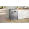 Bosch SMS4EVI04E voľne stojaca umývačka riadu, 13 súprav riadu, 46 dB, energetická trieda D, Home Connect, 60x60x84,5 cm, oceľová