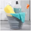 Skladací vedro Beldray LA084354GRYBEU7 10 L, skladacie silikónové telo, dizajn s trblietkami