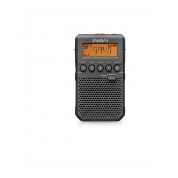 Prenosné digitálne rádio Sangean DT-800 (USB-C) čierne — DAB+/FM, prenosné prevedenie