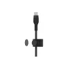 Belkin BOOST CHARGE - Lightning kábel - 24 pin USB-C samec na Lightning samec - 3 m - čierny - pre Apple iPad/iPhone/iPod (Lightning)
