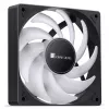JONSBO SL-120CW 120 mm RGB ventilátor do skrinky, 3-pin, biely