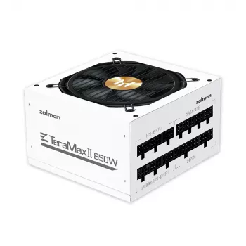 Zalman ZM850-TMX2 TerraMax II White 80 Plus Gold napájací zdroj plne modulárny ATX 3.0 PCIe 5.0 - ATX - 80 PLUS Gold