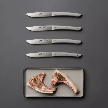 Berkel sada steakových nožov 4 ks farba sivá