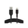 USB-A na USB-C kábel 3 m čierny