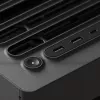 HAVN HS 420 VGPU PC skriňa, Midi-Tower, E-ATX, tvrdené sklo, PCIe-5.0 Riser kábel - čierna
