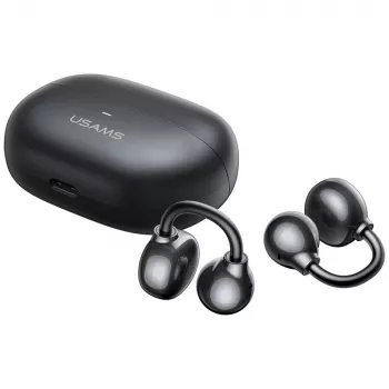 Bluetooth slúchadlá R02 Clip-on sivé