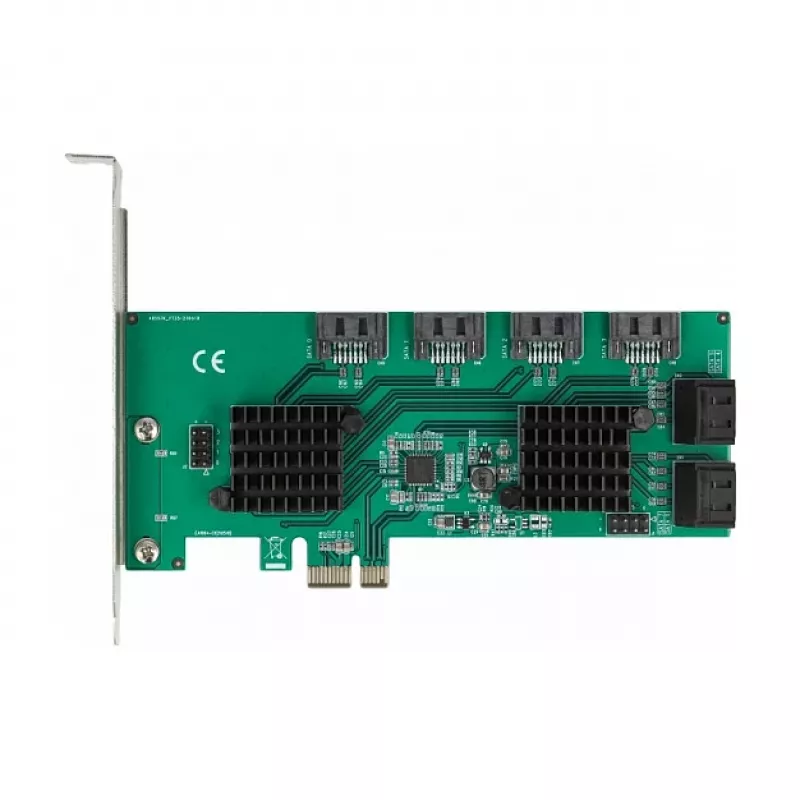 DeLOCK 8-portová SATA PCI Express x1 karta Low-Profile formát