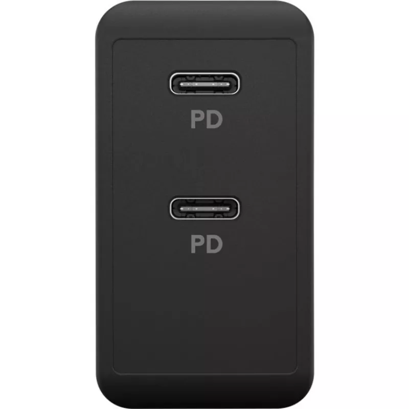 Interiérová nabíjačka Goobay 61757 rýchle nabíjanie USB Type-C 2 porty čierna