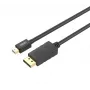 DisplayPort kábel UNITEK Y-C612BK 3 m Mini DisplayPort čierny