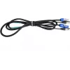 DMX combo kábel EUROLITE 3 m s P-Con a 3-pol XLR konektormi (model 30227782)