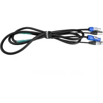DMX combo kábel EUROLITE 3 m s P-Con a 3-pol XLR konektormi (model 30227782)