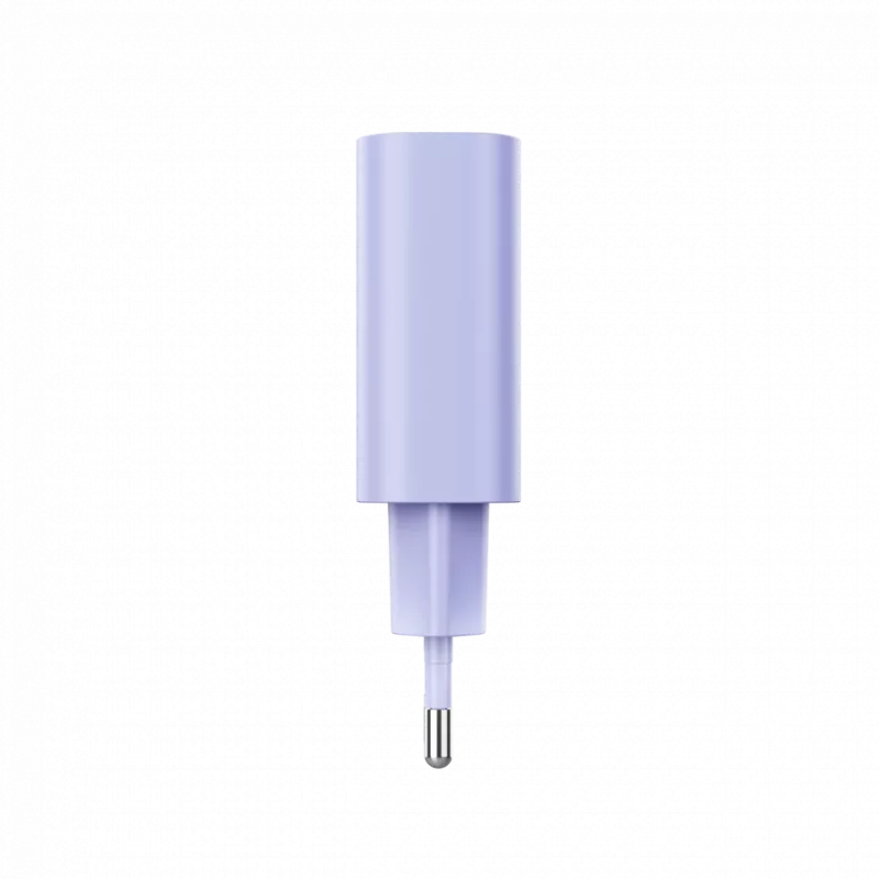 Nástenná nabíjačka CANYON OnCharge 30CL, 30W USB-C PD, 1x PD výstup, EU konektor, fialová