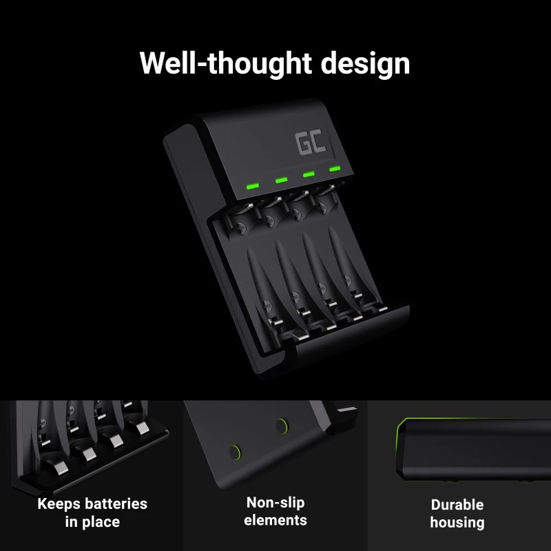 GC VitalCharger nabíjačka 2xAA 2000 mAh 2xAAA 800 mAh