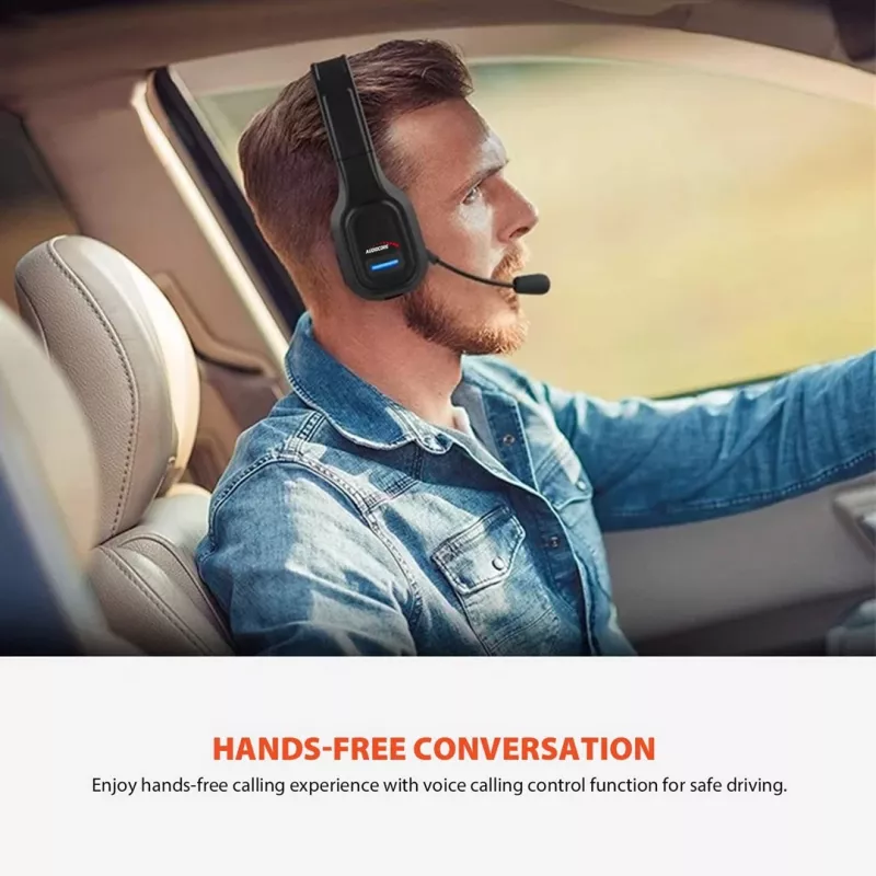 Audiocore 74452 Bluetooth headset slúchadlá potlačenie hluku mikrofón Call Center Google Siri kancelária bezdrôtový