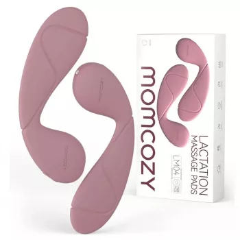 Prsný masážny prístroj na laktáciu Momcozy LM04 s 2 masážnymi podložkami