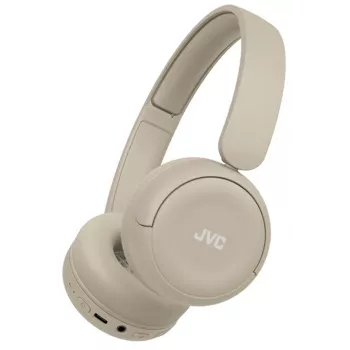 JVC HA-S59W headset káblový & bezdrôtový hlavový most hudba/všedný deň USB Type-C Bluetooth béžový