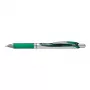 Zasúvací gélový roller Pentel EnerGel Xm zelený