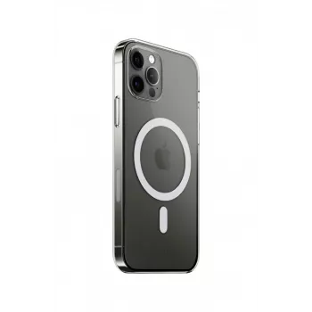 FIXED MagPure TPU/PC zadný kryt pre Apple iPhone 17 Pro Max, transparentný