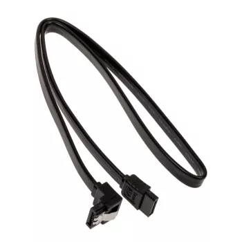 SATA kábel Akasa Proslim 90° 50 cm — pravoúhly SATA dátový kábel, 50 cm