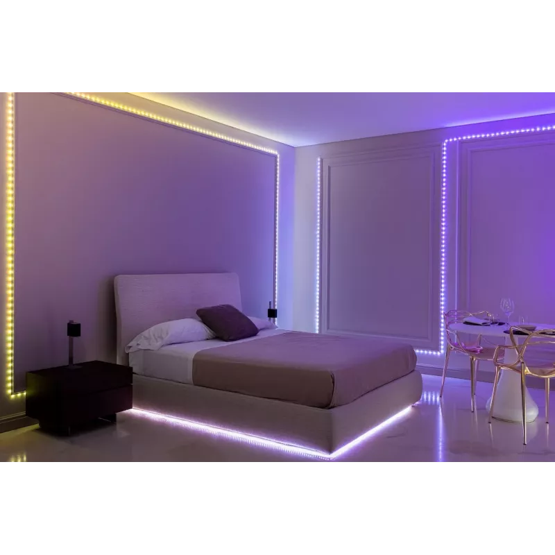 Twinkly Dots 60 RGB USB smart svetlá, 3 m, čierne