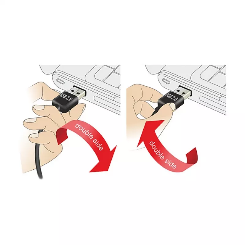 USB kábel DeLOCK 3 m USB 2.0 A - Micro-B m/m