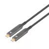 Hybridný USB-C video kábel TB AKTBXIACCOP500B 4K, dĺžka 5 m