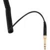 Rovný náhradný kábel pre Beyerdynamic DT 770 PRO, čierny