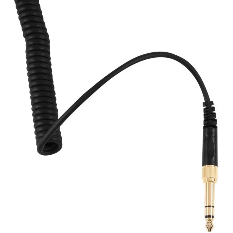 Rovný náhradný kábel pre Beyerdynamic DT 770 PRO, čierny