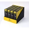 Gembird CCDB-mUSB2B-AMLM-6 kábel USB-A na Lightning, bavlnený oplet, kovové konektory, USB 2.0, 1,8 m, čierny