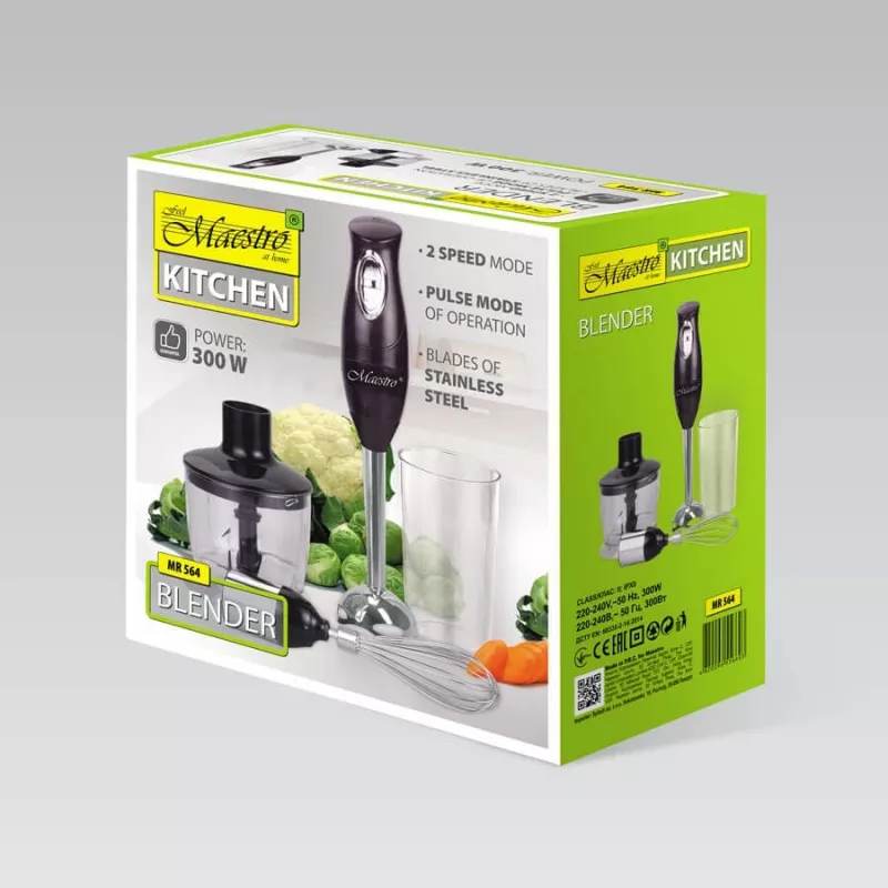 Feel-Maestro MR-564 5-in-1 stolový mixér 0,6 l 300 W čierny