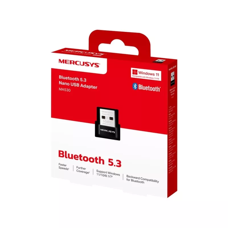 Mercusys MA530 Nano USB adaptér Bluetooth 5.3