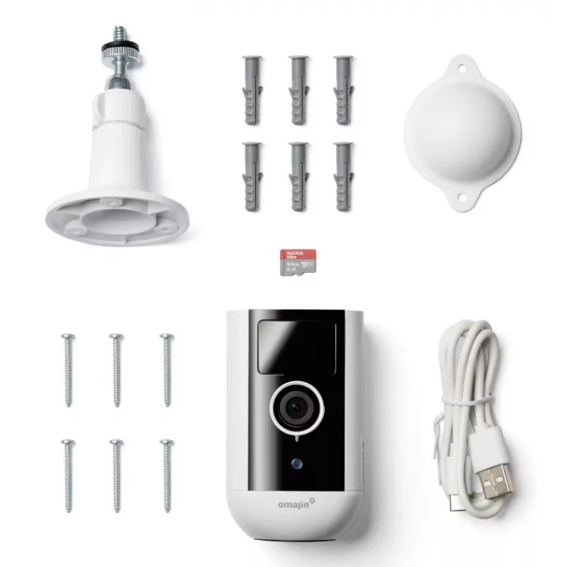 IP bezpečnostná kamera omajin by Netatmo OWC-01-EU Wi-Fi 4