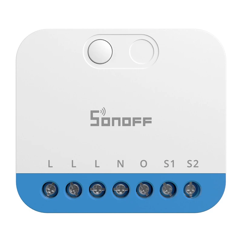 Nástenný Sonoff MINI-ZBDIM Zigbee smart mini kontrolér/dimmer pre osvetlenie – kompaktný inline modul