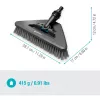Gardena Cleansystem kefa na násadu soft flex, 18812-20