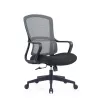 Up Up Darwin ergonomická kancelárska stolička čierna, čierna látka + sivá sieťovina