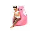 Sako bag pouf zajac ružová L 105 x 80 cm